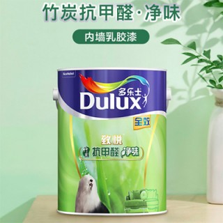 致悦全效竹炭抗甲醛净味内墙乳胶漆油漆涂料可兑水环保墙面漆 A742 18L套装