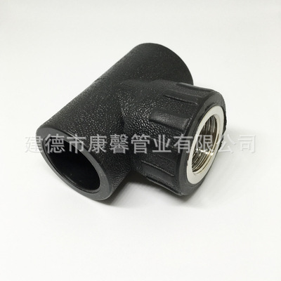生产厂家 管件 塑料 PE内牙内丝三通全新料 y型三通