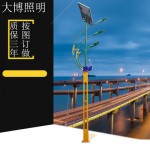 LED太阳能路灯 定制农村道路照明特色新中式一体化光伏太阳能路灯