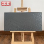 平面砂岩仿古砖300x600别墅外墙砖 阳台黑板岩厨卫酒店灰色外墙砖