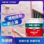 免砸砖外墙透明防水胶裂缝止漏墙面补漏防瓷砖补漏材料大禹巧匠