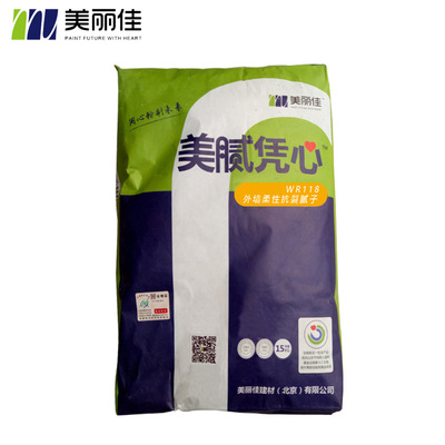 美丽佳优质品牌 外墙柔性抗裂腻子 建材批发
