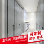 厂家直销金属铝蜂窝板防水卫生间隔断 可定制卫生间隔断防水防潮