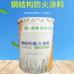 厂家直供非膨胀室内薄型钢构防火涂料 防火漆 水性钢结构防火涂料