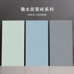 莫兰迪微水泥瓷砖600x1200客厅防滑地砖素色通体全瓷仿古砖地板砖
