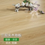 三层实木地板15mm/12mm 锁扣多层实木地板环保耐磨家用复合木地板