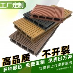 休闲景观平台环保生态木地板栈道长条塑木地板